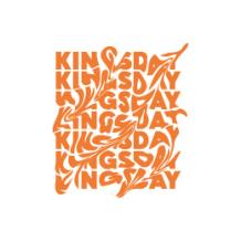 Kingsday text shirt - Wit